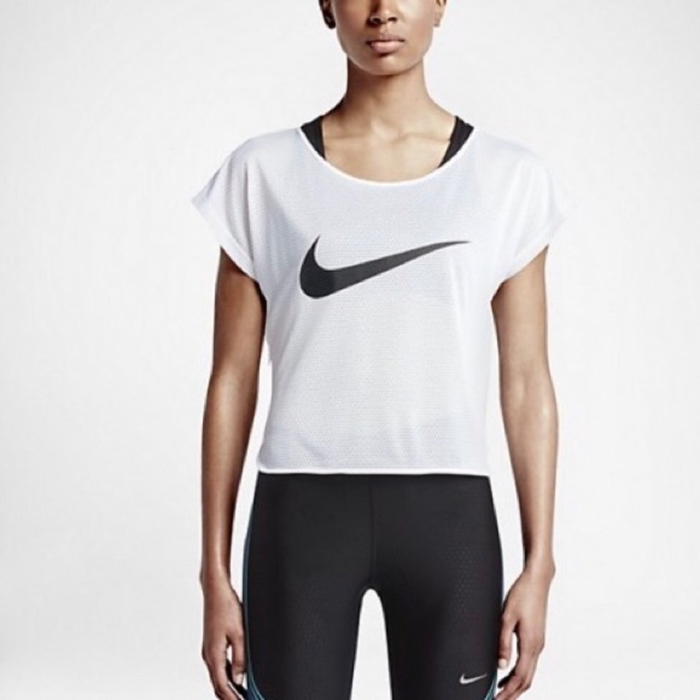Nike City Cool Swoosh Running Top
